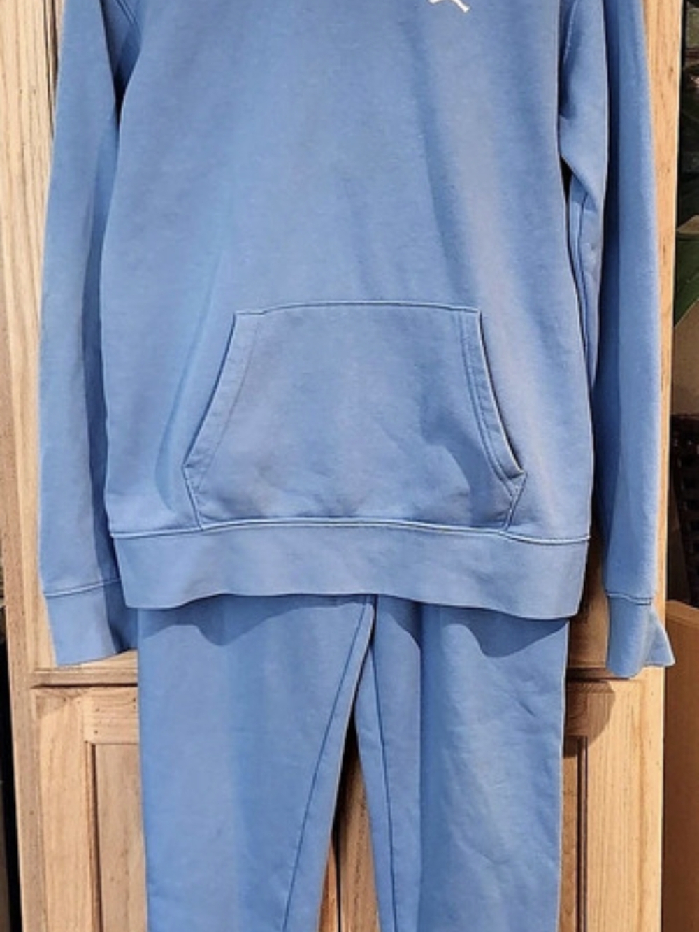 Jordan Blue Hoodie & Jogger Set Like New